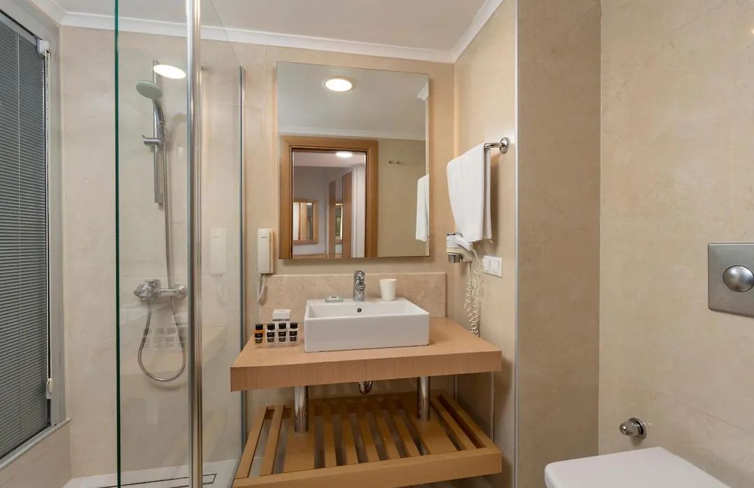 Limak Limra Hotel & Resort Kemer - Kids Concept Sinks photo The photo shows a bathroom with a clean and simple design.