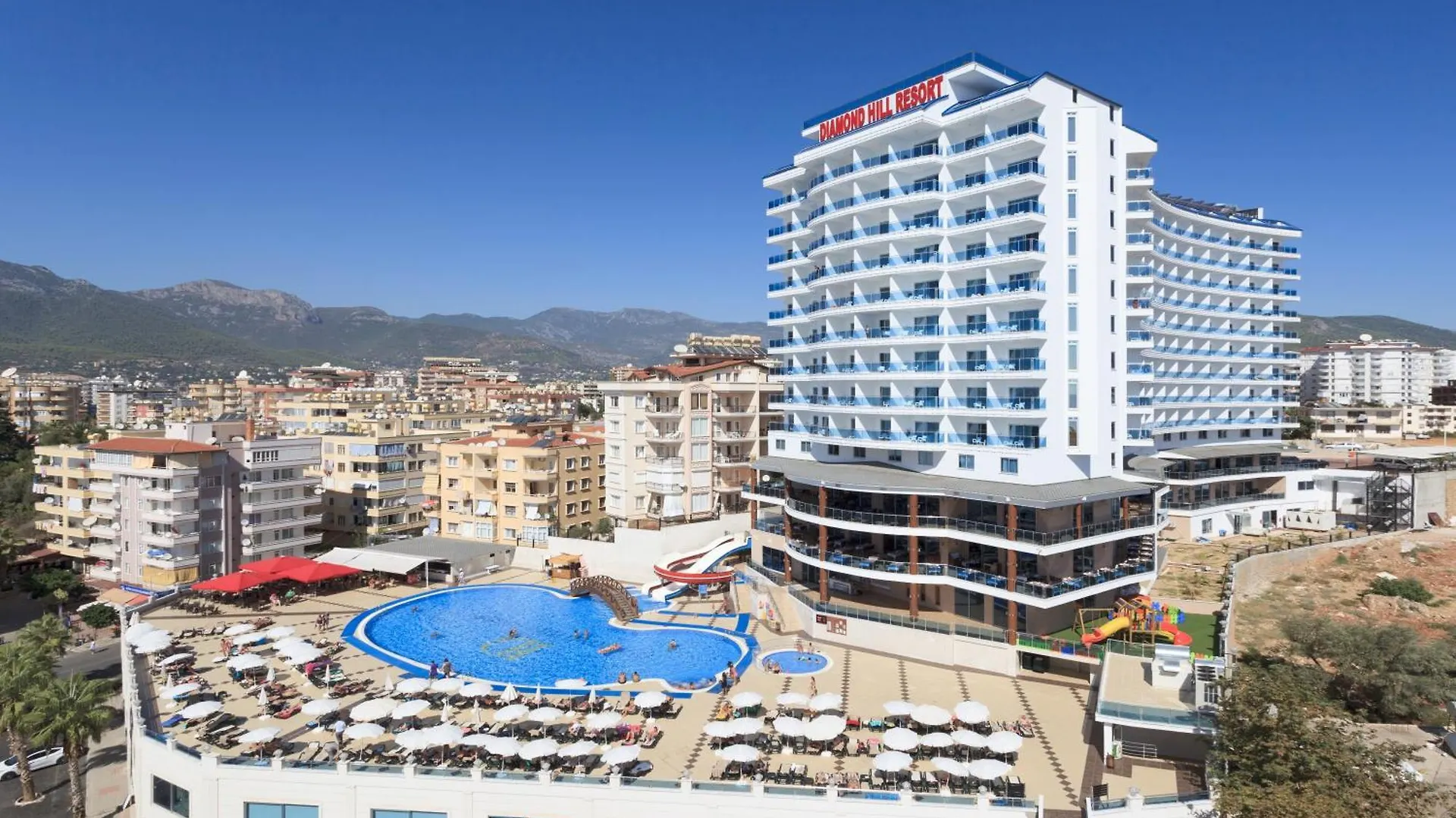Diamond Hill Resort Hotel Alanya Skyline photo